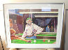 Billiards At Cafe Palermo Limited Edition Print by Aldo Luongo - 1