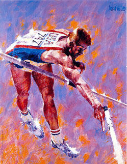 High Flyer 1980 Limited Edition Print - Aldo Luongo High Flyer 1980 Limited Edition Print - Aldo Luongo