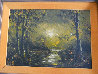 Untitled Landscape 1964 10x14 Original Painting by Aldo Luongo - 3