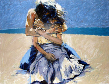 Young Lovers 1980 Limited Edition Print - Aldo Luongo Young Lovers 1980 Limited Edition Print - Aldo Luongo