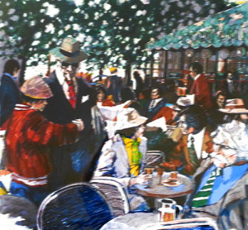 Cafe Tortoni 1981 Limited Edition Print - Aldo Luongo Cafe Tortoni 1981 Limited Edition Print - Aldo Luongo