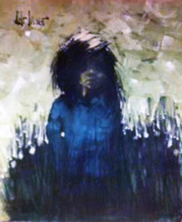 Evita Peron, Argentina 1972 40x30 Original Painting - Aldo Luongo Evita Peron, Argentina 1972 40x30 Original Painting - Aldo Luongo