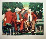 Conversation 1989 Limited Edition Print - Aldo Luongo