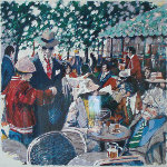 Cafe Tortoni 1981 Limited Edition Print - Aldo Luongo