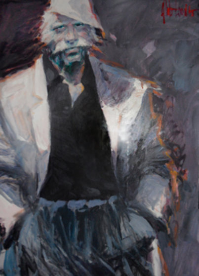 Last Days of 44 1995 41x52 Original Painting by Aldo Luongo Last Days of 44 1995 41x52 Original Painting by Aldo Luongo