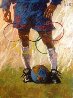 Where the World Comes to Play 1996 (Soccer) 36x28 Original Painting by Aldo Luongo - 0 Where the World Comes to Play 1996 (Soccer) 36x28 Original Painting by Aldo Luongo - 0