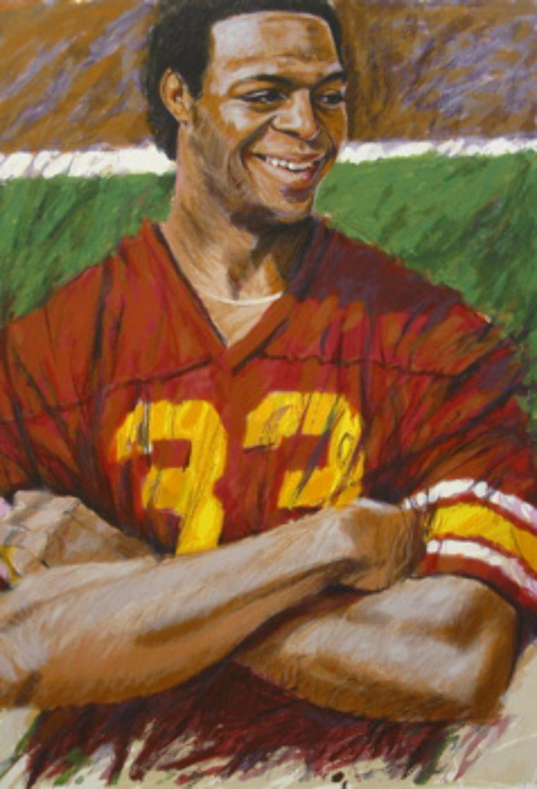 Marcus Allen Limited Edition Print by Aldo Luongo
