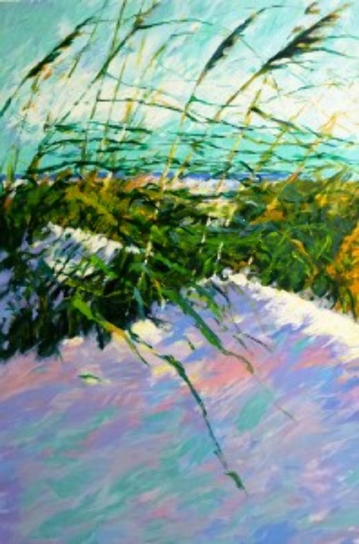 Windy Beach II 1990 Limited Edition Print by Aldo Luongo Windy Beach II 1990 Limited Edition Print by Aldo Luongo