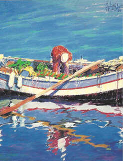 Fishing Day 1991 Limited Edition Print by Aldo Luongo