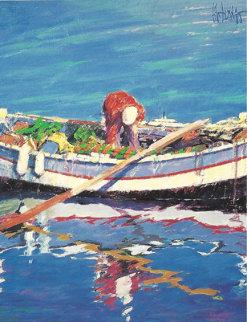 Fishing Day 1991 Limited Edition Print - Aldo Luongo Fishing Day 1991 Limited Edition Print - Aldo Luongo