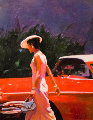 Memories of the 50's 2010 21x16 Original Painting - Aldo Luongo