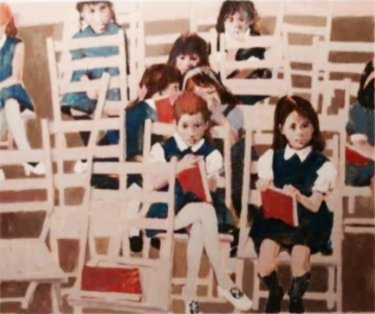 First Day of School 1980 Limited Edition Print by Aldo Luongo First Day of School 1980 Limited Edition Print by Aldo Luongo
