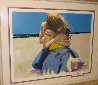 Young Lovers,  Remarque 1987  Limited Edition Print by Aldo Luongo - 2