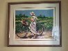 Country Bike Ride 1987 Limited Edition Print by Aldo Luongo - 1