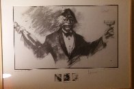 La Dolce Drawing 1980 36x26 Drawing by Aldo Luongo - 1 La Dolce Drawing 1980 36x26 Drawing by Aldo Luongo - 1