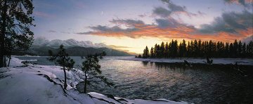 Last Light of Winter 1989 Limited Edition Print - Stephen Lyman Last Light of Winter 1989 Limited Edition Print - Stephen Lyman