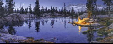 Moonfire 1994 Limited Edition Print - Stephen Lyman Moonfire 1994 Limited Edition Print - Stephen Lyman