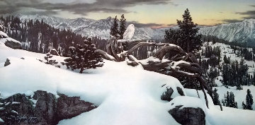 Early Winter in the Mountains 1983 Limited Edition Print - Stephen Lyman Early Winter in the Mountains 1983 Limited Edition Print - Stephen Lyman