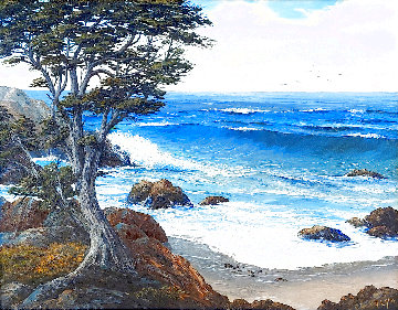 Song of Summer 25x31 Original Painting - Virginia Lynn