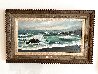 Chimes of Surf 31x19 - Seascape - California Original Painting by Virginia Lynn - 2