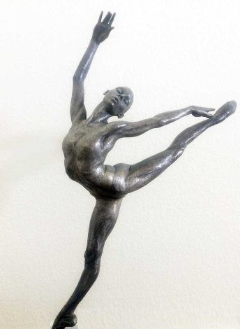 Sissone Bronze Sculpture 28 in Sculpture - Richard MacDonald