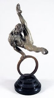 Gymnast 1/3 Life Bronze Sculpture 1995 35 in Sculpture - Richard MacDonald Gymnast 1/3 Life Bronze Sculpture 1995 35 in Sculpture - Richard MacDonald