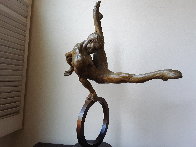 Gymnast Bronze Sculpture 25 in Sculpture by Richard MacDonald - 3 Gymnast Bronze Sculpture 25 in Sculpture by Richard MacDonald - 3