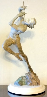 Flutist 1/3 Life Size Bronze Sculpture 2014 32 in Sculpture - Richard MacDonald Flutist 1/3 Life Size Bronze Sculpture 2014 32 in Sculpture - Richard MacDonald
