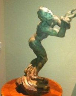 Butterfly Bronze Sculpture 1989 34 in Sculpture - Richard MacDonald Butterfly Bronze Sculpture 1989 34 in Sculpture - Richard MacDonald