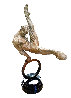 Gymnast 1/3 Life Size  State I Bronze Sculpture 1995 35 in - Huge Sculpture by Richard MacDonald - 0