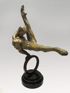 Gymnast 1/3 Life State I Bronze Sculpture 1995 35 in Sculpture - Richard MacDonald Gymnast 1/3 Life State I Bronze Sculpture 1995 35 in Sculpture - Richard MacDonald