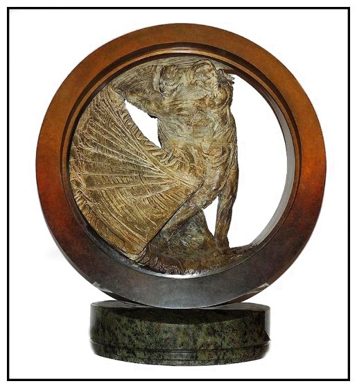 U.S. Open Monument Study II Bronze Sculpture 2000 28 in by Richard MacDonald