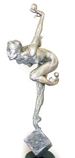 Blind Courage Third Life Bronze and Platinum Sculpture 2018 30 in Sculpture - Richard MacDonald Blind Courage Third Life Bronze and Platinum Sculpture 2018 30 in Sculpture - Richard MacDonald