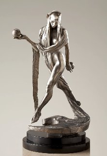 Nightfall - Atelier Bronze Sculpture With Platinum Patina 2018 15 in Sculpture - Richard MacDonald Nightfall - Atelier Bronze Sculpture With Platinum Patina 2018 15 in Sculpture - Richard MacDonald