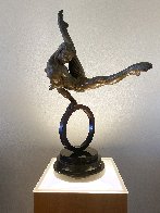 Gymnast State I, Bronze Sculpture 25 in Sculpture by Richard MacDonald - 1