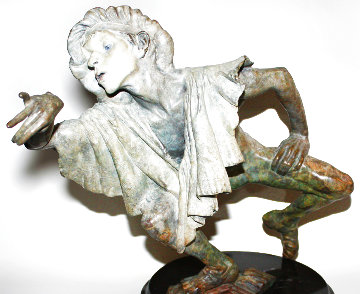 La Fuite Du Temps Bronze Sculpture 15 in Sculpture - Richard MacDonald La Fuite Du Temps Bronze Sculpture 15 in Sculpture - Richard MacDonald