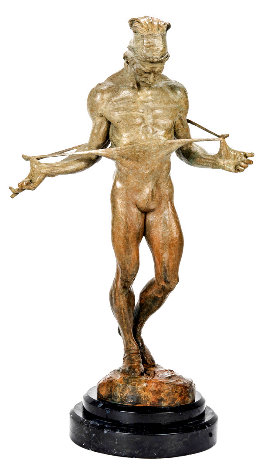 Nureyev - Third Life - Bronze Sculpture 1998 30 in Sculpture - Richard MacDonald