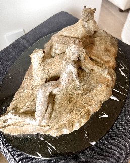 Diana After the Hunt Bronze Sculpture 1997 12 in  Sculpture - Richard MacDonald
