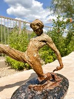 Suspension Flamenco Bronze Sculpture 2002 15 in Sculpture by Richard MacDonald - 3