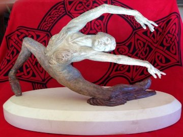 Study For Swan Lake Bronze Sculpture 2009 Sculpture - Richard MacDonald Study For Swan Lake Bronze Sculpture 2009 Sculpture - Richard MacDonald