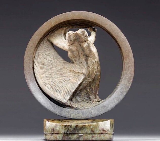 US Open Study II Bronze Sculpture 1999 24 in - HUGE by Richard MacDonald