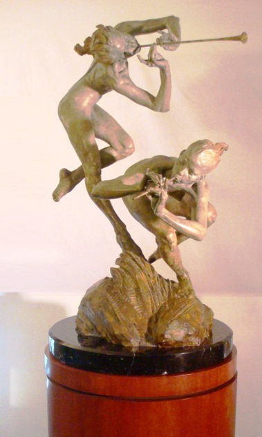 Joie De Femme  Bronze Sculpture 1998  40 in - Huge Sculpture by Richard MacDonald