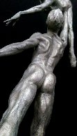 Penche Pressage 41 x 18 x 10.5 Platinum 2010 Sculpture by Richard MacDonald - 4 Penche Pressage 41 x 18 x 10.5 Platinum 2010 Sculpture by Richard MacDonald - 4