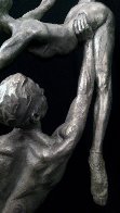 Penche Pressage 41 x 18 x 10.5 Platinum 2010 Sculpture by Richard MacDonald - 5 Penche Pressage 41 x 18 x 10.5 Platinum 2010 Sculpture by Richard MacDonald - 5