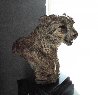 Samburu Cheetah Large Bust Bronze Sculpture 1996 23 in Sculpture by Richard MacDonald - 2