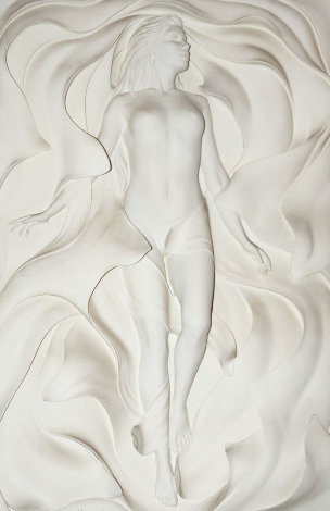 Odyssey Bonded Sand Sculpture 1992 54 in - Huge Sculpture - Bill Mack