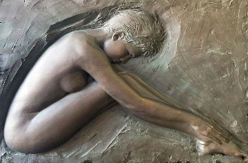 Serenity Bronze Sculpture 1986 50x39 Sculpture - Bill Mack Serenity Bronze Sculpture 1986 50x39 Sculpture - Bill Mack