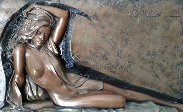 Inspiration Bonded Bronze Bronze Sculpture 1995 33x47 Sculpture by Bill Mack