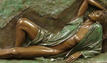 Radiance Bonded Bronze Sculpture 1990 30x63 Sculpture - Bill Mack Radiance Bonded Bronze Sculpture 1990 30x63 Sculpture - Bill Mack