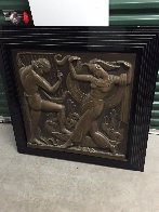 Deco Serenade Bonded Bronze Sculpture 1986 37x37 Sculpture by Bill Mack - 1 Deco Serenade Bonded Bronze Sculpture 1986 37x37 Sculpture by Bill Mack - 1